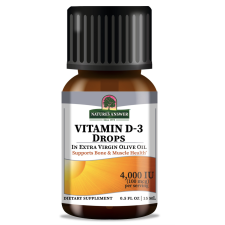 Nature's Answer D-3 vitamin cseppek, folyékony, 4000 NE, 15 ml vitamin és táplálékkiegészítő