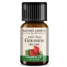 Nature's Answer Muskátli illóolaj, Muskátli illóolaj, BIO, 15 ml illóolaj