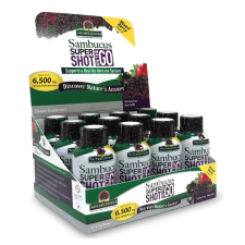Nature's Answer Sambucus Super Shot on the Go, 12x 60 ml vitamin és táplálékkiegészítő