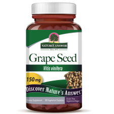 Nature's Answer Szőlőmag, szőlőmag kivonat, 150 mg, 60 kapszula gyógyhatású készítmény