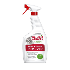 NATURE'S MIRACLE Stain&amp;Odour Remover Cat dinnye 946 ml macskafelszerelés