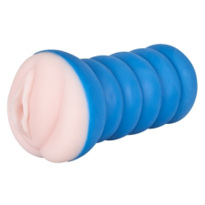 Nature Skin Soft - élethű műpunci maszturbátor (natúr-kék) egyéb erotikus kiegészítők férfiaknak