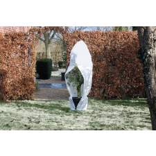 NATURE Téli takaró fólia zipzárral, fehér átm.200cmx2,5m 70g/m2 kerti bútor