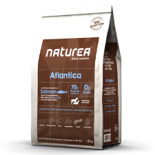 Naturea Atlantica Gabonamentes Hipoallergén Lazacos Kutyatáp 2 kg kutyaeledel