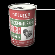  Naturea Nedves Eledel Kutyáknak - Csirke &amp; Pulyka 400g kutyaeledel