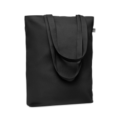 NatureBrand organikus pamut bevásárlótáska fekete kézitáska és bőrönd