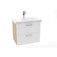  Naturel Vario szekrény mosogatóval Brevis 60cm tölgy/fehér VARIO260ZDBBL fürdőszoba bútor