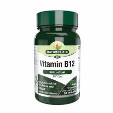 Natures Aid B12 1000 mcg tabletta 90 db vitamin és táplálékkiegészítő