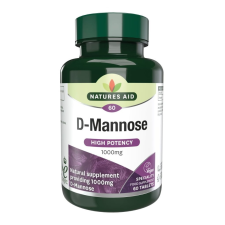  NATURES AID D-MANNOSE 1000MG TBL 60X vitamin és táplálékkiegészítő