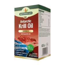 Natures Aid Krill olaj 500 mg lágykapszula 60 db gyógyhatású készítmény