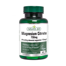  Natures Aid Magnézium-citrát 750 mg kapszula 60 db gyógyhatású készítmény