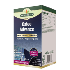 Natures Aid Osteo Bone support tabletta 60 db vitamin és táplálékkiegészítő