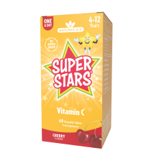  NATURES AID SUPER STARS C-VITAMIN R.TBL 60X vitamin és táplálékkiegészítő