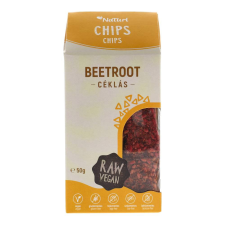  NATURI KEKSZ CÉKLÁS CHIPS HCM. 50G előétel és snack