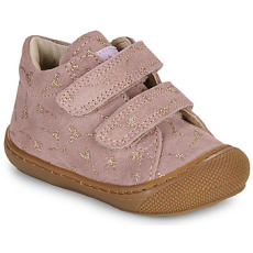 Naturino Magas szárú edzőcipők COCOON VL SUEDE GLITTER FLOWER Rózsaszín 24