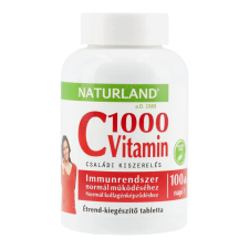  NATURLAND C-VITAMIN 1000MG 100DB vitamin és táplálékkiegészítő
