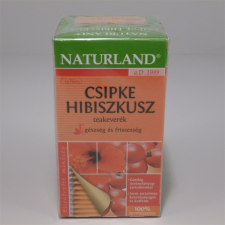 Naturland csipke-hibiszkusz tea 20x3g 60 g gyógytea