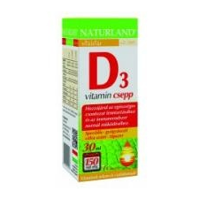 Naturland D3-vitamin csepp 30 ml vitamin és táplálékkiegészítő
