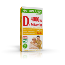  NATURLAND D-VIT. FORTE 4000NE 60X vitamin és táplálékkiegészítő