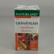 Naturland gyümölcstea gránátalma-csipke 20x2g 40 g tea