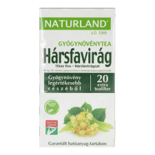 NATURLAND HÁRSFAVIRÁG TEA 20 FILTERES gyógytea