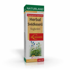  Naturland Herbal Svédkeserű fogkrém + C-vitamin 100ml gyógyhatású készítmény