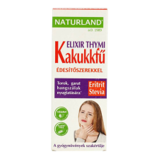  NATURLAND KAKUKKFŰ SZIRUP ÉDESÍTŐSZER vitamin és táplálékkiegészítő