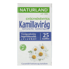 NATURLAND KAMILLA TEA 25 FILT. gyógytea