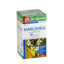 Naturland Kamillavirág filteres tea 25 db gyógytea