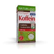 Naturland koffein tabletta 60 db vitamin és táplálékkiegészítő