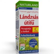 Naturland lándzsás útifu+c-vitamin felnott szirup 150 ml vitamin és táplálékkiegészítő