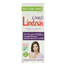  NATURLAND LÁNDZSÁS ÚTIFŰ SZIRUP vitamin és táplálékkiegészítő