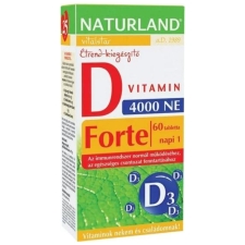 Naturland Magyarország Kft. Naturland d-vitamin forte tabletta 60x vitamin és táplálékkiegészítő