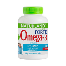  Naturland Omega-3 Forte Halolaj lágyzselatin kapszula E-vitaminnal 60x gyógyászati segédeszköz