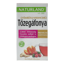 NATURLAND TEA TŐZEGÁF.-GYÖMBÉR-NARANCSH. gyógytea