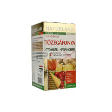  Naturland tőzegáfonya gyömbér-narancshéj gyümölcsös ízélmény tea 20db tea