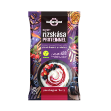 Naturmind Naturmind proteines gluténmentes instant rizskása piros bogyós 44 g reform élelmiszer
