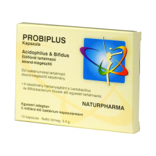 Naturpharma Probiplus kapszula 10x vitamin és táplálékkiegészítő