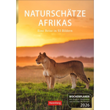  Naturschätze Afrikas Wochenplaner 2026 - Eine Reise in 53 Bildern naptár, kalendárium