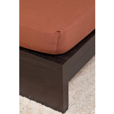 NATURTEX Jersey gumis lepedő 90/100x200 cm-es (csokibarna) lakástextília