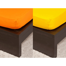 NATURTEX Pamut Jersey narancssárga gumis lepedő 80-100x200 cm lakástextília