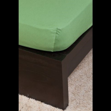 NATURTEX Pamut Jersey olivazöld gumis lepedő 160x200 cm lakástextília