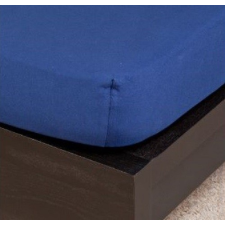 NATURTEX Pamut  Jersey sötétkék gumis lepedő 80-100x200 cm lakástextília