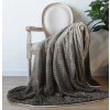 NATURTEX sherpa design kétoldalas pléd - Ombre Grey 150x200 cm