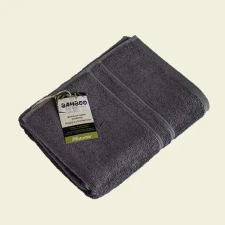 NATURTEX Sötét szürke  bambusz törölköző 50x100 cm lakástextília