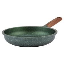  Nava 10-255-002 Ωmega tapadásmentes öntött alumínium serpenyő, kőbevonattal, 24 cm edény