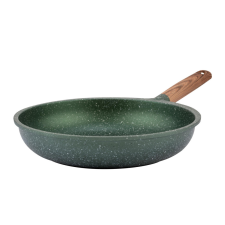  Nava 10-255-004 Ωmega tapadásmentes öntött alumínium serpenyő, kőbevonattal, 28 cm edény