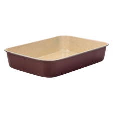 NAVA Nava 10-103-171 Terrestrial tapadásmentes kerámia bevonatú sütőtál, 40x28 cm edény