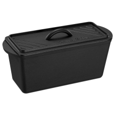 Navaris kenyérsütő tepsi, 34 cm, öntöttvas, fedővel, hagyományos kenyérhez, 52635.01 edény