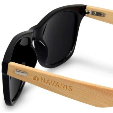 Navaris unisex napszemüveg, UV400, Bambusz, Kék, 40731.01.04 napszemüveg